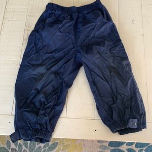 LL Bean Discovery Rain Pants 2T navy